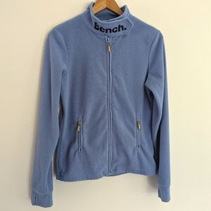Bench Zip Up Micro Fleece Sweater Blue Size 15/16